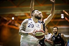 Basketball, 2.Bundesliga, Grunddurchgang 15.Runde, BBC Nord Dragonz, Mattersburg Rocks, Adis Mamela (29)