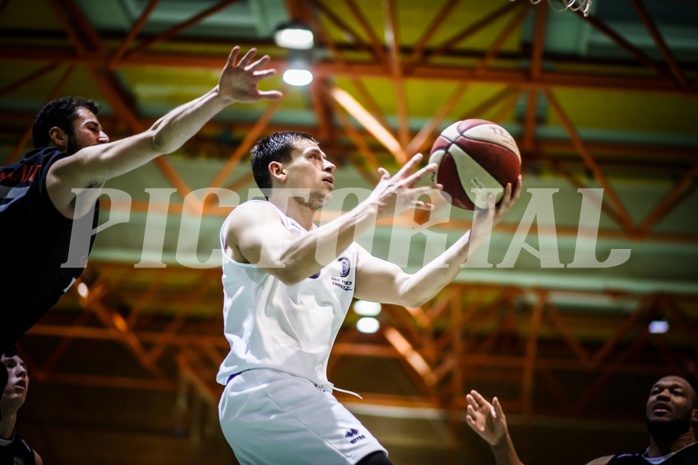 Basketball, 2.Bundesliga, Grunddurchgang 15.Runde, BBC Nord Dragonz, Mattersburg Rocks, Dragisa Najdanovic (25)