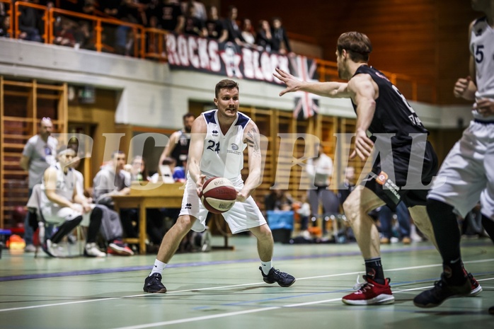 Basketball, 2.Bundesliga, Grunddurchgang 15.Runde, BBC Nord Dragonz, Mattersburg Rocks, Lukas Knor (21)