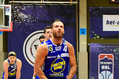 Basketball Superliga 2020/21, Grunddurchgang 6.Runde Flyers Wels vs. Swans Gmunden,  Enis Murati (4),
