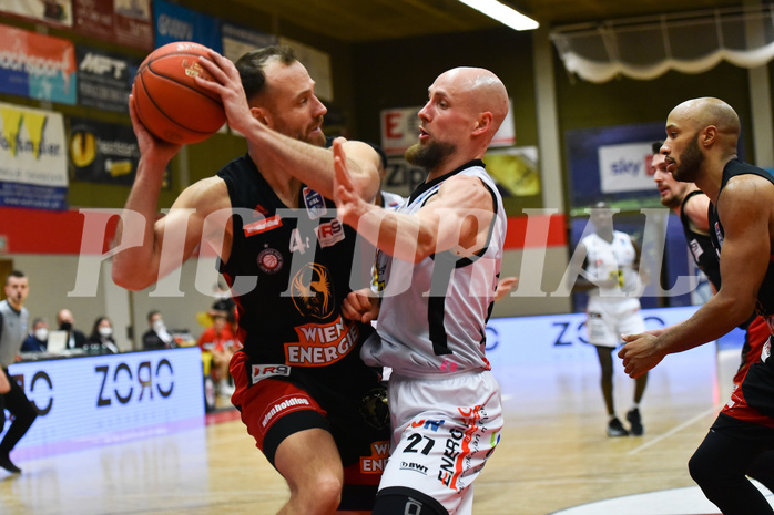 Basketball Superliga 2021/22, Grunddurchgang 14. Runde Flyers Wels vs. GGMT Vienna
