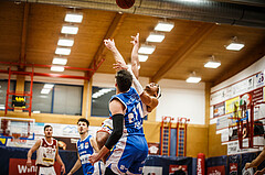 Basketball, win2day Basketball Superliga 2022/23, Grunddurchgang 8.Runde, Traiskirchen Lions, Oberwart Gunners, Evan Taylor (10)