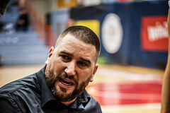 Basketball, win2day Basketball Superliga 2022/23, Grunddurchgang 8.Runde, Traiskirchen Lions, Oberwart Gunners, Horst Leitner (Coach)