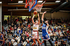 Basketball, win2day Basketball Superliga 2022/23, Grunddurchgang 8.Runde, Traiskirchen Lions, Oberwart Gunners, Aleksej Kostic (6)