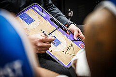 Basketball, win2day Basketball Superliga 2022/23, Grunddurchgang 8.Runde, Traiskirchen Lions, Oberwart Gunners, Horst Leitner (Coach)
