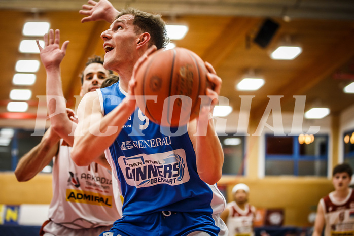 Basketball, win2day Basketball Superliga 2022/23, Grunddurchgang 8.Runde, Traiskirchen Lions, Oberwart Gunners, Edi Patekar (9)