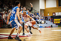 Basketball, win2day Basketball Superliga 2022/23, Grunddurchgang 8.Runde, Traiskirchen Lions, Oberwart Gunners, Evan Taylor (10)