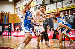 Basketball, win2day Basketball Superliga 2022/23, Grunddurchgang 8.Runde, Traiskirchen Lions, Oberwart Gunners, Aleksandar Andjelkovic (7)