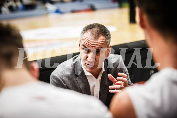 Basketball, win2day Basketball Superliga 2022/23, Grunddurchgang 8.Runde, Traiskirchen Lions, Oberwart Gunners, Radomir Mijanovic (Head Coach)