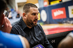 Basketball, win2day Basketball Superliga 2022/23, Grunddurchgang 8.Runde, Traiskirchen Lions, Oberwart Gunners, Horst Leitner (Coach)