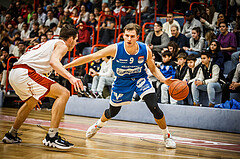Basketball, win2day Basketball Superliga 2022/23, Grunddurchgang 8.Runde, Traiskirchen Lions, Oberwart Gunners, Edi Patekar (9)
