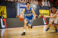 Basketball, win2day Basketball Superliga 2022/23, Grunddurchgang 8.Runde, Traiskirchen Lions, Oberwart Gunners, Derek Hanes (14)