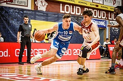 Basketball, win2day Basketball Superliga 2022/23, Grunddurchgang 8.Runde, Traiskirchen Lions, Oberwart Gunners, Brock Gardner (10)