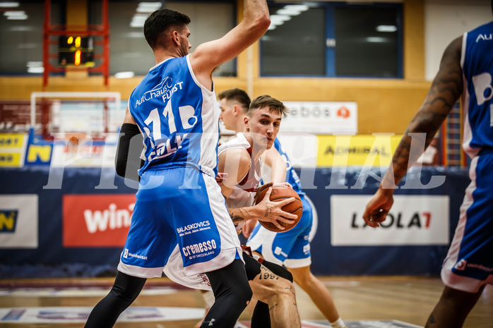 Basketball, win2day Basketball Superliga 2022/23, Grunddurchgang 8.Runde, Traiskirchen Lions, Oberwart Gunners, Aleksandar Andjelkovic (7)