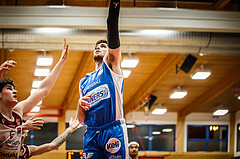 Basketball, win2day Basketball Superliga 2022/23, Grunddurchgang 8.Runde, Traiskirchen Lions, Oberwart Gunners, Jack Rauch (11)