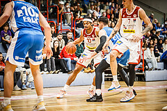 Basketball, win2day Basketball Superliga 2022/23, Grunddurchgang 8.Runde, Traiskirchen Lions, Oberwart Gunners, Evan Taylor (10)