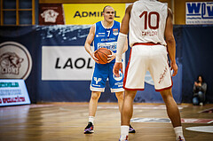 Basketball, win2day Basketball Superliga 2022/23, Grunddurchgang 8.Runde, Traiskirchen Lions, Oberwart Gunners, Sebastian Käferle (7)