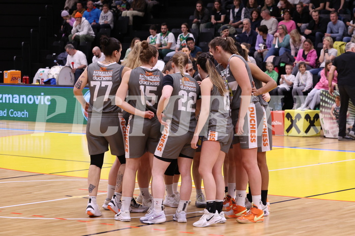 23.03.2024, Graz, Raiffeisen Sportpark, Basketball Damen Superliga 2023/24, Semifinale, Spiel 2, UBI Holding Graz - BK Raiffeisen Duchess Klosterneuburg,  