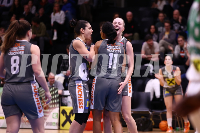 23.03.2024, Graz, Raiffeisen Sportpark, Basketball Damen Superliga 2023/24, Semifinale, Spiel 2, UBI Holding Graz - BK Raiffeisen Duchess Klosterneuburg,  