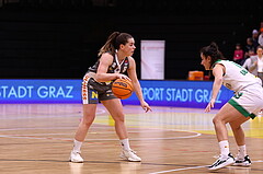 23.03.2024, Graz, Raiffeisen Sportpark, Basketball Damen Superliga 2023/24, Semifinale, Spiel 2, UBI Holding Graz - BK Raiffeisen Duchess Klosterneuburg,  