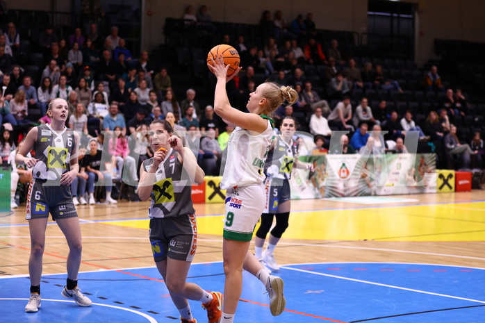 23.03.2024, Graz, Raiffeisen Sportpark, Basketball Damen Superliga 2023/24, Semifinale, Spiel 2, UBI Holding Graz - BK Raiffeisen Duchess Klosterneuburg,  