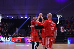 18.01.2025, Graz, Raiffeisen Sportpark, Basketball Austria Cup 2025, Final Four, Semifinale, Flyer Wels vs BBC Nord,  