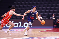 18.01.2025, Graz, Raiffeisen Sportpark, Basketball Austria Cup 2025, Final Four, Semifinale, Flyer Wels vs BBC Nord,  