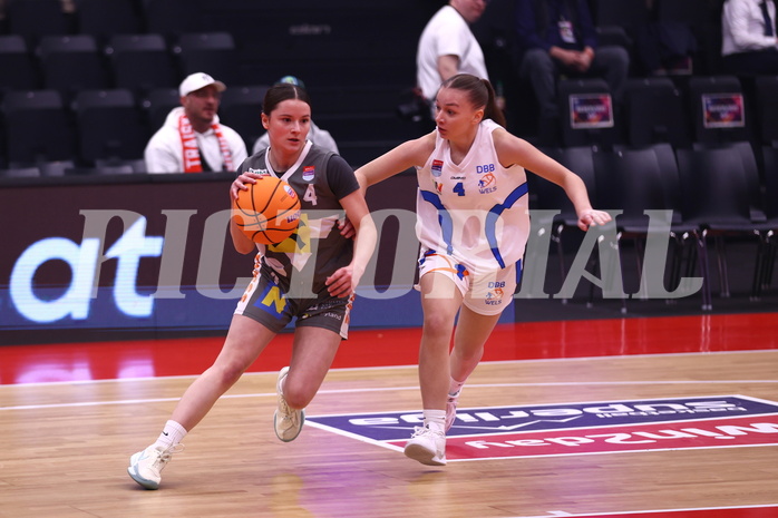 18.01.2025, Graz, Raiffeisen Sportpark, Basketball Austria Cup 2025, Final Four, Semifinale, DBB Wels vs Klosterneuburg Duchess,  