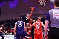 18.01.2025, Graz, Raiffeisen Sportpark, Basketball Austria Cup 2025, Final Four, Semifinale, Flyer Wels vs BBC Nord,  