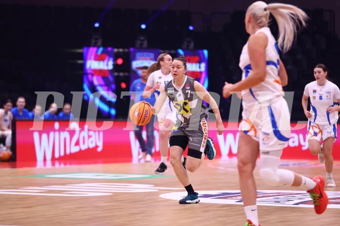 18.01.2025, Graz, Raiffeisen Sportpark, Basketball Austria Cup 2025, Final Four, Semifinale, DBB Wels vs Klosterneuburg Duchess,  