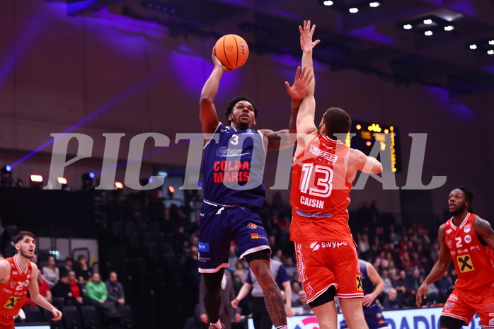 18.01.2025, Graz, Raiffeisen Sportpark, Basketball Austria Cup 2025, Final Four, Semifinale, Flyer Wels vs BBC Nord,  