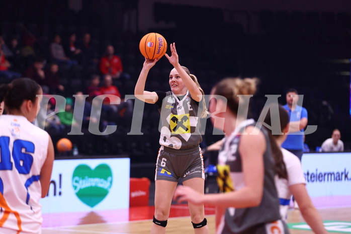 18.01.2025, Graz, Raiffeisen Sportpark, Basketball Austria Cup 2025, Final Four, Semifinale, DBB Wels vs Klosterneuburg Duchess,  