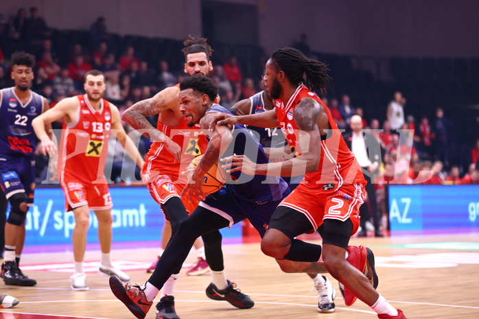 18.01.2025, Graz, Raiffeisen Sportpark, Basketball Austria Cup 2025, Final Four, Semifinale, Flyer Wels vs BBC Nord,  