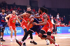 18.01.2025, Graz, Raiffeisen Sportpark, Basketball Austria Cup 2025, Final Four, Semifinale, Flyer Wels vs BBC Nord,  