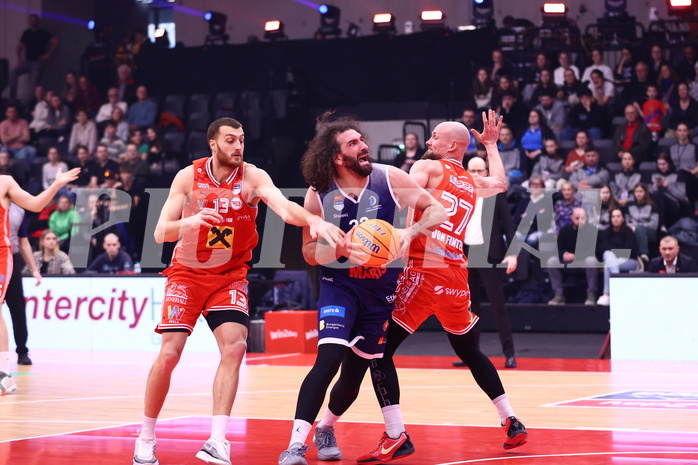 18.01.2025, Graz, Raiffeisen Sportpark, Basketball Austria Cup 2025, Final Four, Semifinale, Flyer Wels vs BBC Nord,  