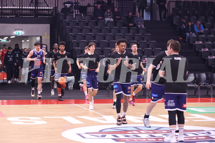 18.01.2025, Graz, Raiffeisen Sportpark, Basketball Austria Cup 2025, Final Four, Semifinale, Flyer Wels vs BBC Nord,  