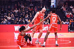 18.01.2025, Graz, Raiffeisen Sportpark, Basketball Austria Cup 2025, Final Four, Semifinale, Flyer Wels vs BBC Nord,  