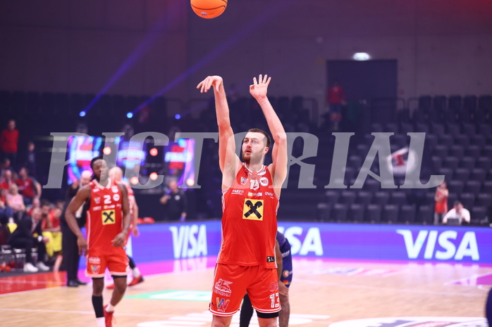 18.01.2025, Graz, Raiffeisen Sportpark, Basketball Austria Cup 2025, Final Four, Semifinale, Flyer Wels vs BBC Nord,  