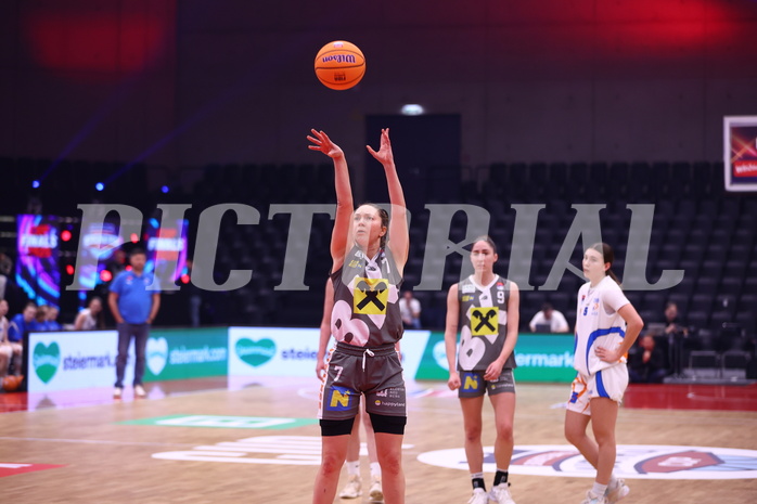 18.01.2025, Graz, Raiffeisen Sportpark, Basketball Austria Cup 2025, Final Four, Semifinale, DBB Wels vs Klosterneuburg Duchess,  