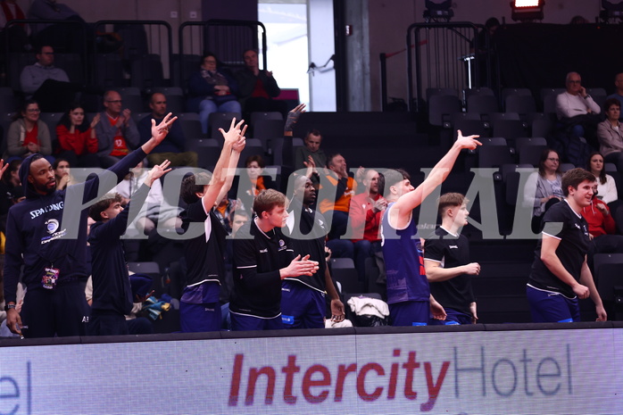18.01.2025, Graz, Raiffeisen Sportpark, Basketball Austria Cup 2025, Final Four, Semifinale, Flyer Wels vs BBC Nord,  