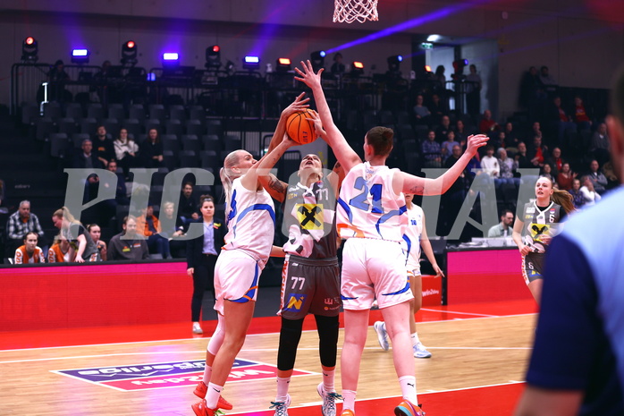 18.01.2025, Graz, Raiffeisen Sportpark, Basketball Austria Cup 2025, Final Four, Semifinale, DBB Wels vs Klosterneuburg Duchess,  