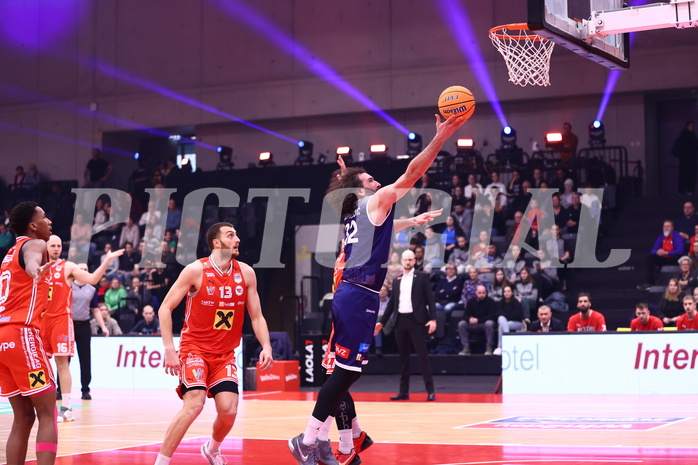 18.01.2025, Graz, Raiffeisen Sportpark, Basketball Austria Cup 2025, Final Four, Semifinale, Flyer Wels vs BBC Nord,  