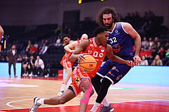 18.01.2025, Graz, Raiffeisen Sportpark, Basketball Austria Cup 2025, Final Four, Semifinale, Flyer Wels vs BBC Nord,  