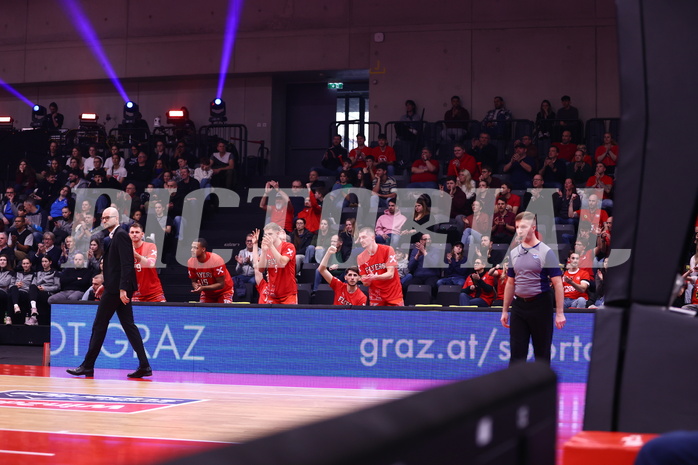18.01.2025, Graz, Raiffeisen Sportpark, Basketball Austria Cup 2025, Final Four, Semifinale, Flyer Wels vs BBC Nord,  