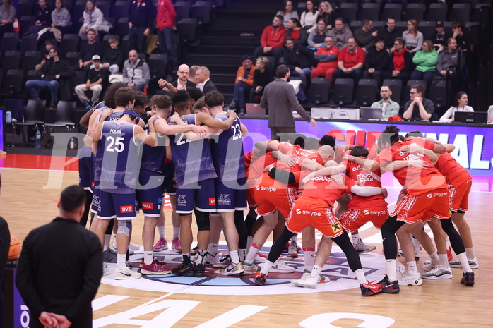 18.01.2025, Graz, Raiffeisen Sportpark, Basketball Austria Cup 2025, Final Four, Semifinale, Flyer Wels vs BBC Nord,  