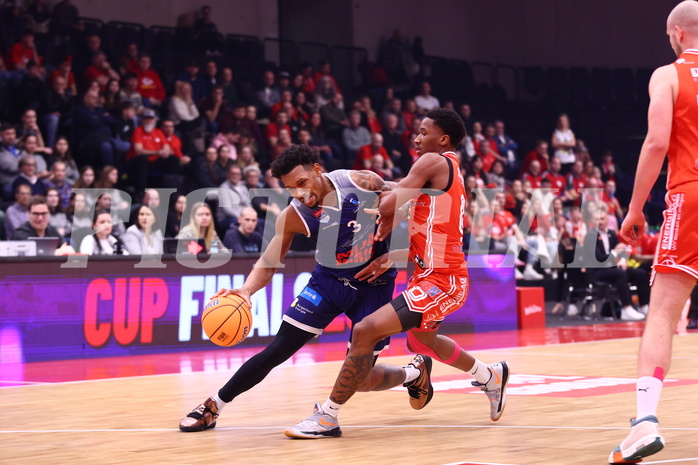 18.01.2025, Graz, Raiffeisen Sportpark, Basketball Austria Cup 2025, Final Four, Semifinale, Flyer Wels vs BBC Nord,  