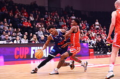 18.01.2025, Graz, Raiffeisen Sportpark, Basketball Austria Cup 2025, Final Four, Semifinale, Flyer Wels vs BBC Nord,  