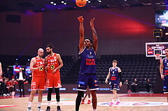 18.01.2025, Graz, Raiffeisen Sportpark, Basketball Austria Cup 2025, Final Four, Semifinale, Flyer Wels vs BBC Nord,  