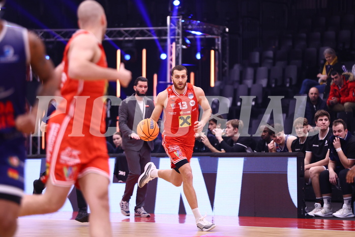 18.01.2025, Graz, Raiffeisen Sportpark, Basketball Austria Cup 2025, Final Four, Semifinale, Flyer Wels vs BBC Nord,  