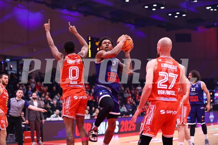 18.01.2025, Graz, Raiffeisen Sportpark, Basketball Austria Cup 2025, Final Four, Semifinale, Flyer Wels vs BBC Nord,  